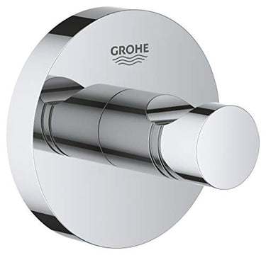 GROHE Essentials - Bademantelhaken (robuster Haken, langlebige und pflegeleichte Chromoberfläche, einfache Montage), chrom, 40364001 im Sale